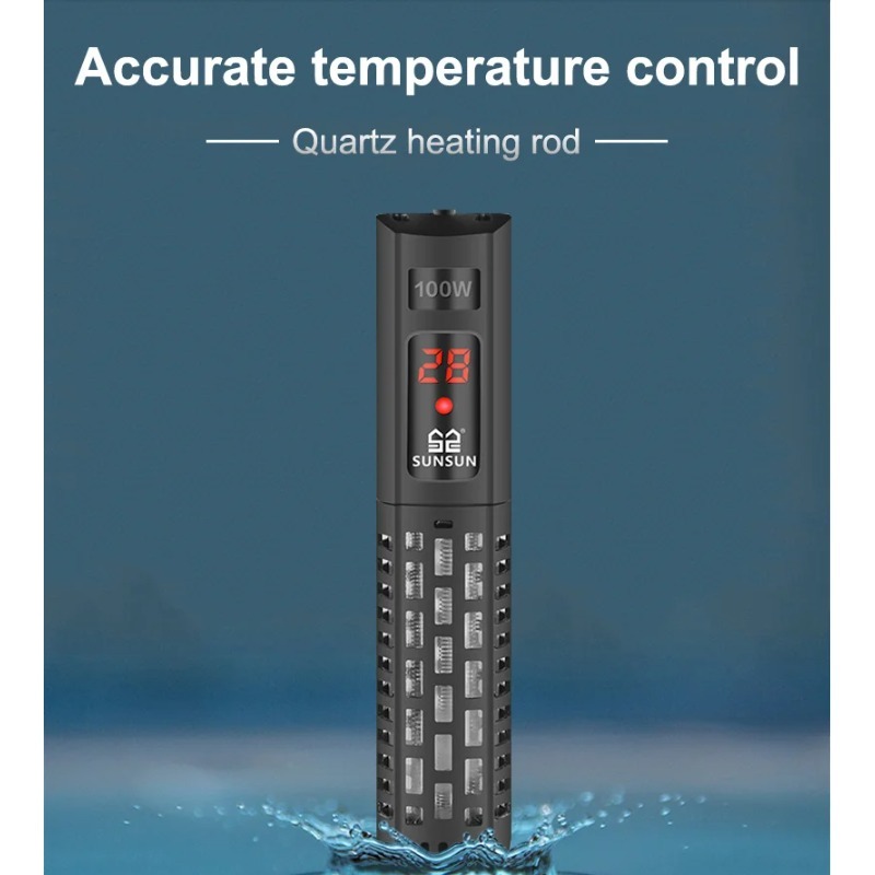 Fish Tank Heater - Погружной нагреватель для аквариума с ЖК-дисплеем,
