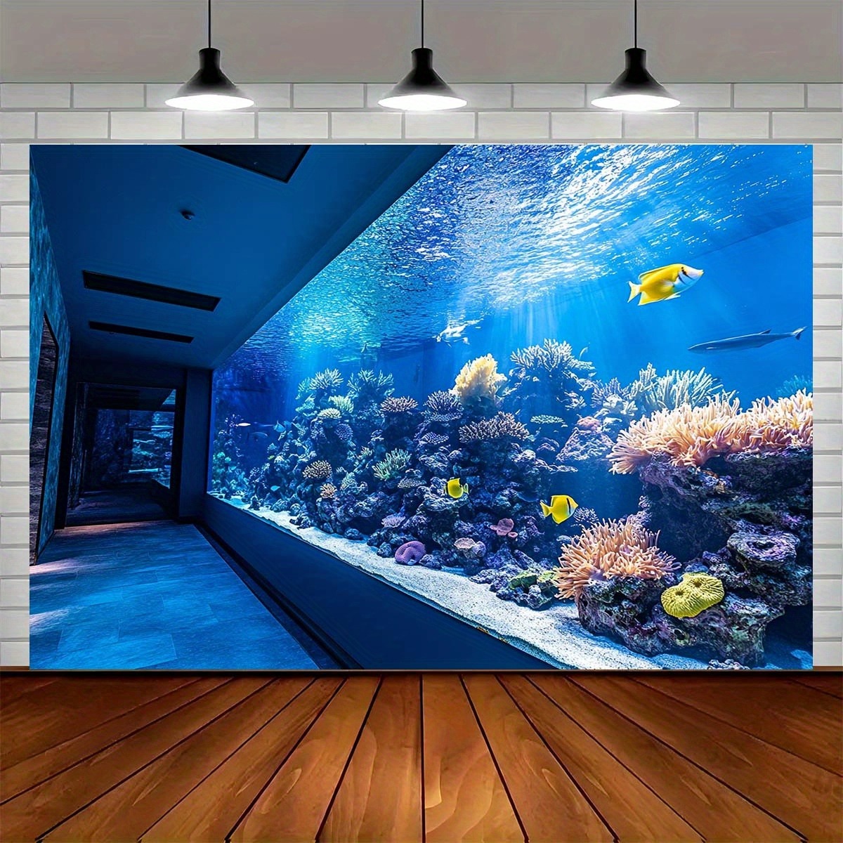 Fish Aquarium Home - Яркий настенный гобелен с изображением подводного