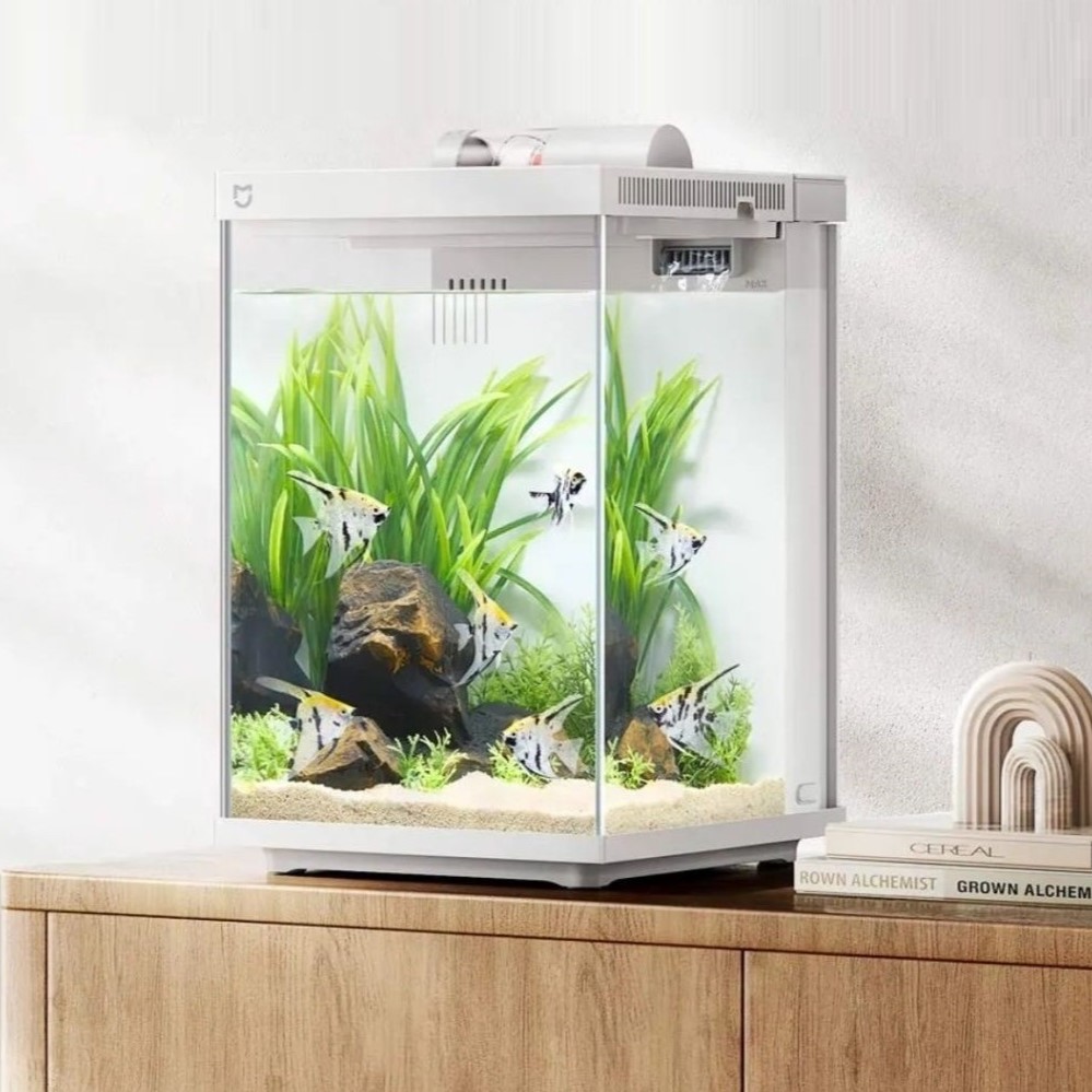 Умный настольный аквариум Miji – обзор и цена Xiaomi Aquarium Fish Tank
