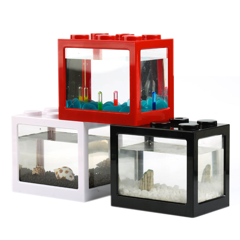 7-цветный мини-аквариум для ры – обзор и цена Aquarium Fish Betta