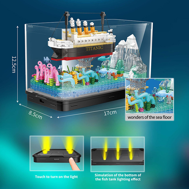 MOC Титаник Круизная линия пир – обзор и цена Aquarium Fish Keeping