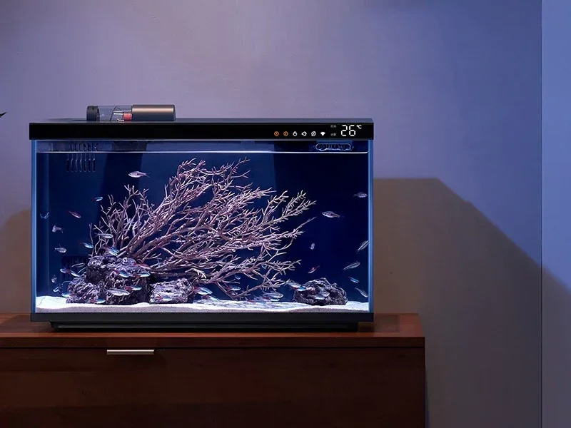 С помощью мобильного приложени – обзор и цена Xiaomi Aquarium Fish Tank