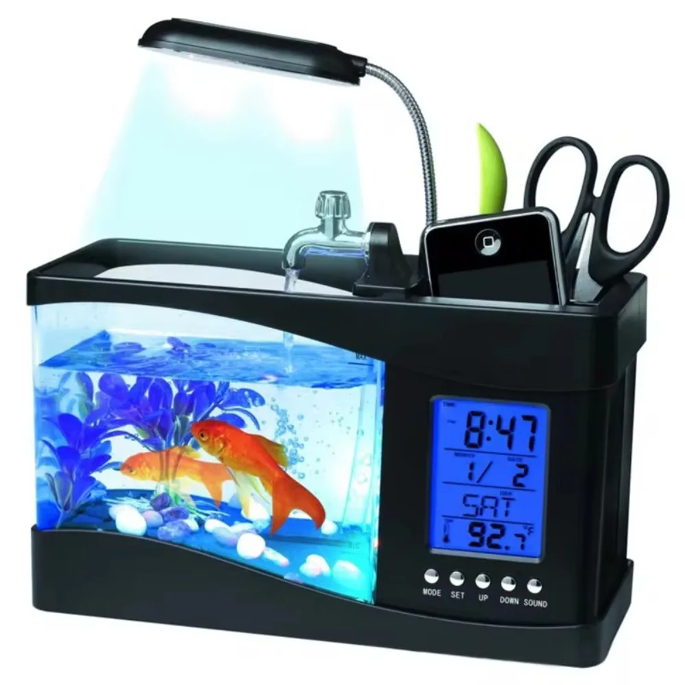 Мини-аквариум с водяным насосо – обзор и цена Aquarium Light